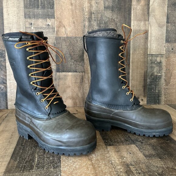 Hoffman Steel Toe EH Insulated Work Boots Mens 11 - Picture 3 of 12